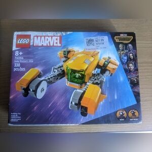 NIB Lego Marvel 76254 Baby Rocket's Ship Retired Factory Sealed
